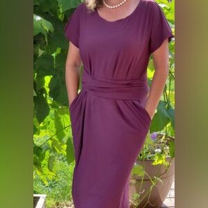 Rec Room Athletic Midi Tshirt Dress - L